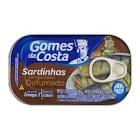SARDINHA GOMES COSTA OLEO DEFUMADO 125GR