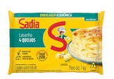 LASANHA QUATRO QUEIJOS SADIA 1KG