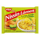 MACARRAO INST NISSIN LAMEN FRANGO C/T LIMAO 80GR