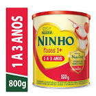 LEITE EM PO NINHO FASES 1+  800GR