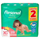 FRALDA BABY PERSONAL MEGA XG 28UN