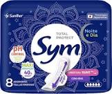 ABSORVENTE SYM SUAVE NOITE E DIA C/ABAS 8UN
