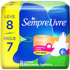 ABSORVENTE SEMPRE LIVRE ADAPT SUAVE C/ABAS L8P7