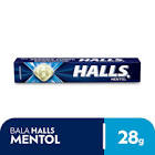 HALLS DROPS MENTOL AZUL 28GR