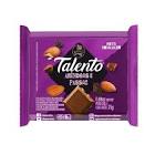 CHOCOLATE TALENTO MINI AMENEDOAS E PASSAS 25GR