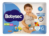 FRALDA BABYSEC ULTRA SEC JUMBO G X22 UN