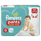 FRALDA PAMPERS PANTS MEGA GD 36UN