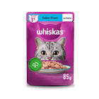 ALIMENTO P/GATOS WHISKAS SACHE ADULTO ATUM 85GR
