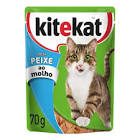 ALIMENTO PARA GATOS KITEKAT AD PEIXE 70GR