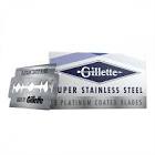 LAMINA GILLETTE PLATINUM 20X5