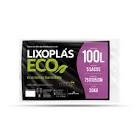 SACO LIXO LIXOPLAS ECO PRETO 100LT