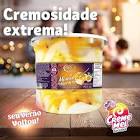 SORVETE CREME MEL MOUSSE DE MARACUJA 500ML