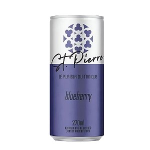 AGUA TONICA ST PIERRE BLUEBERRY LATA 270ML
