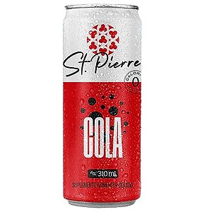 AGUA TONICA ST PIERRE COLA ZERO LATA 310ML