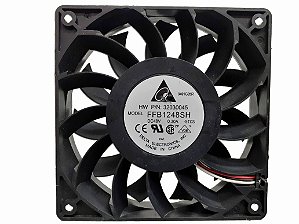 Cooler Fan Delta 48V 0,30 A 120X120X25mm  FFB1248SH