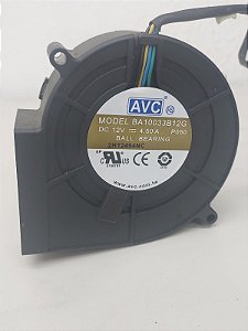Cooler Caracol AVC 12v 4,50a 95x95x30mm Modelo BA10033B12G 4 Fios com conetor PWM