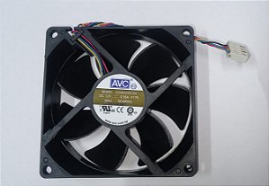 Cooler Fan AVC 12v 0,56a 92x92x25mm Modelo DS092225B12U 4 Fios PWM