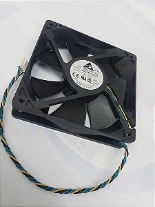 Cooler Fan Delta 12v 0,8a 120x120x25mm Modelo AFB1212sh 4fios PWM