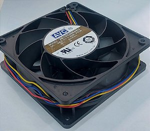 Ventoinha Fan Avc 120x38mm 48v 1,30a Modelo 2b12038b48u Pwm Preto