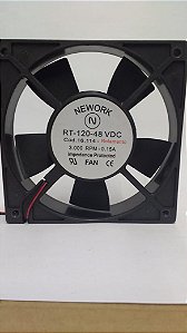 Cooler Fan Networ 48v 0,15a 120x120x25mm Modelo RT-120-48