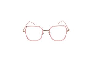 Armação de Óculos de Grau Feminino RZ05 Rosa