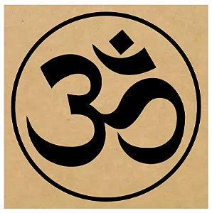 R86 - OM MDF 3mm 20x20cm Radiestesia Radiônica