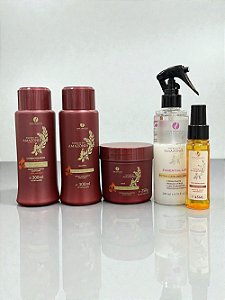 KIT COMPLETO HAIR PRINCESS - TRATAMENTO + CUIDADOS DÍARIOS