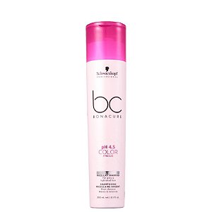 Schwarzkopf Professional BC Bonacure pH 4.5 Color Freeze Micellar Silver - Shampoo Desamarelador 250ml