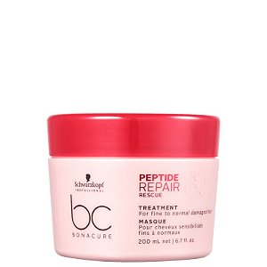 Schwarzkopf Professional BC Bonacure Peptide Repair Rescue Treatment - Máscara Capilar 200ml
