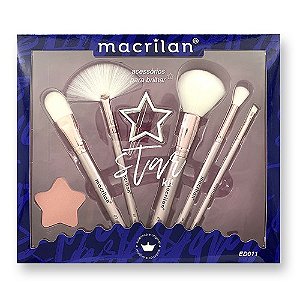 Macrilan - Kit com 5 Pincéis ED011