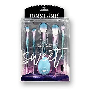 Macrilan - Kit de Pincéis com 5 UN Sweet ED001