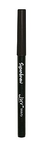 Luv Beauty - Lapiseira P/ Sobrancelhas Chanfrada a  Prova D'agua Marrom Escuro
