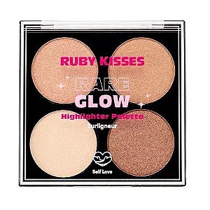 RK Kiss NY - Paleta de Iluminadores Rare Glow