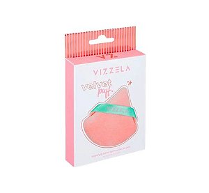 Vizzela - Esponja para maquiagem aveludada puff