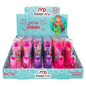 Maria Pink - Batom Infantil Sereia