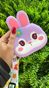 Bolsa Infantil de Silicone Roxa