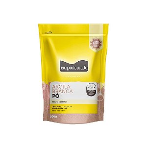 Corpo Dourado - Argila Branca 100g