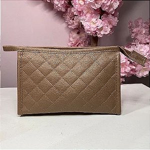 Rubys - Necessaire 001XG Marrom Amarelado