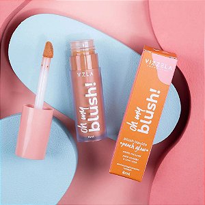 Vizzela - Blush Liq COR 02 PEACH GLOW