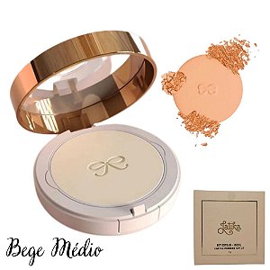 Latika - Kit Estojo + Refil Pó compacto Powder FPS 27 Bege Médio