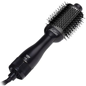 Fast Liss - Escova Oval Seca e Alisa 1300w Bivolt Preta ES300