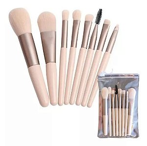 Muambinhas - Kit De Mini Pincéis Com 8 Unidades Cor Nude
