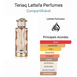 Decant - Perfume Feminino Teriaq Lattafa 5ml
