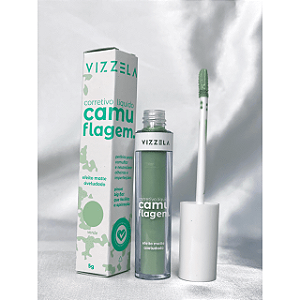 Vizzela - Corretivo camuflagem Verde VZ75