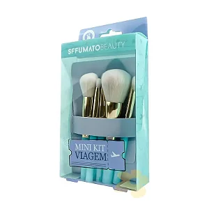Sffumato - Kit de Pincéis para Viagem c/6 + porta pincel 373