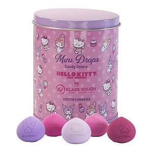 Klass Vough - Esponja Mini Gota Lata C/5 Unid. Hello Kitty PFHK02