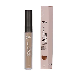Nina Make Up - Corretivo Líquido Hyaluronic Matte Cor02