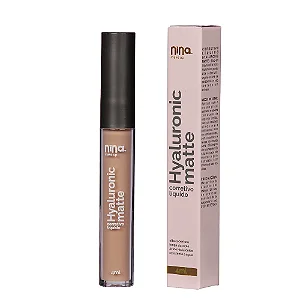 Nina Make Up - Corretivo Líquido Hyaluronic Matte Cor01