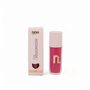 Nina Make Up - Gloss Lip Maximixer Framboesa