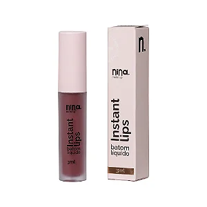 Nina Make Up - Batom Líquido Instant Magia